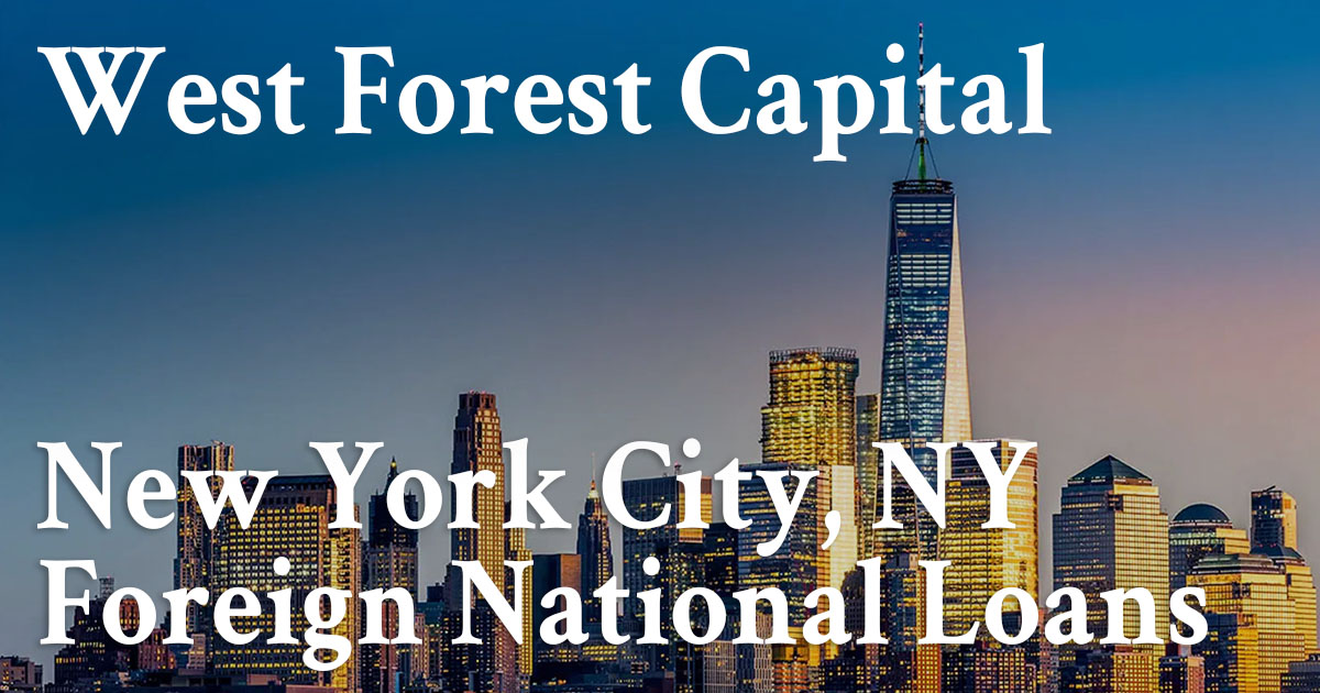 Foreign National Loans New York